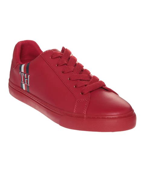 tenis de tommy hilfiger color plata